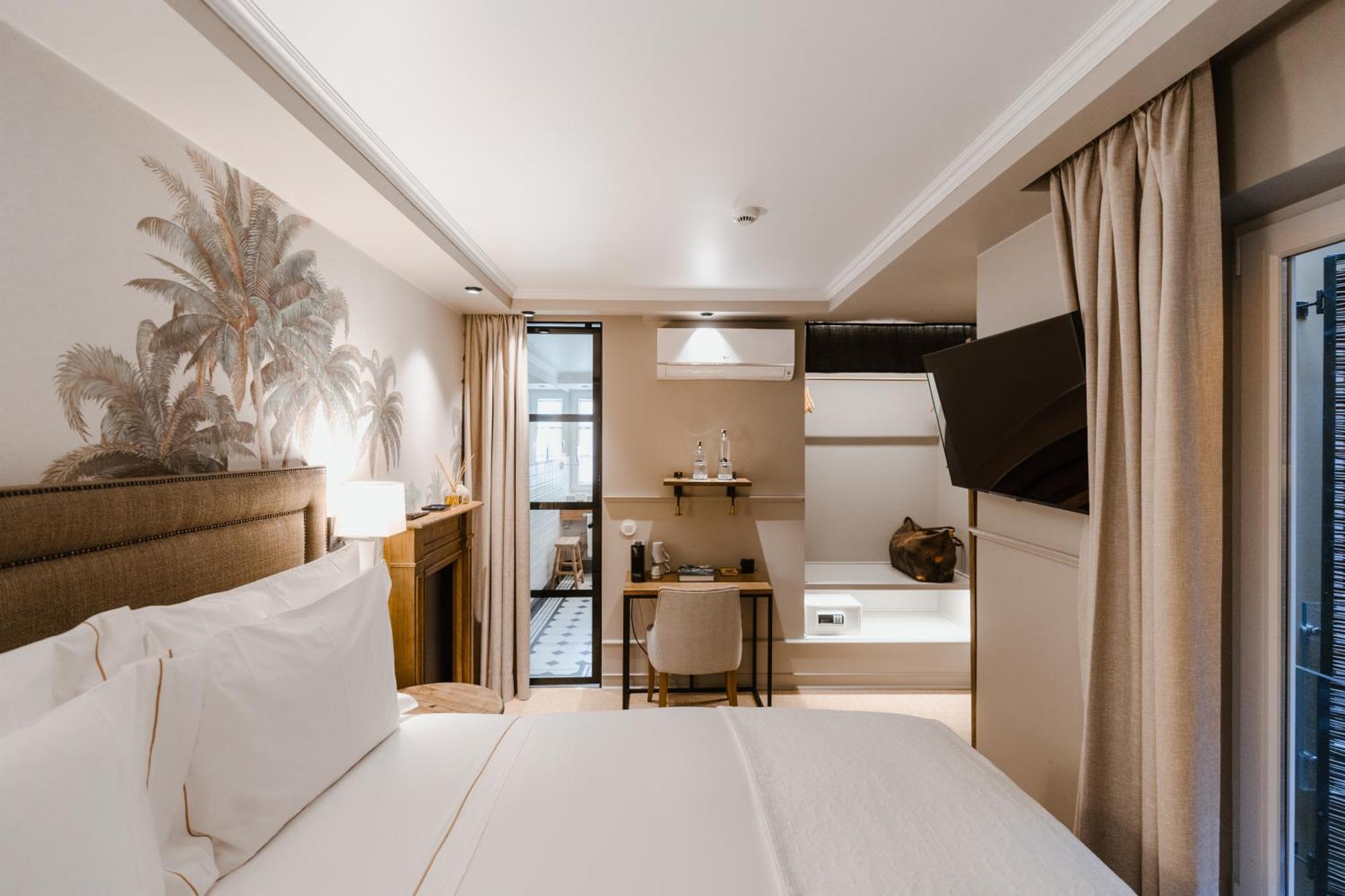 Quarto Duplo com vista interior